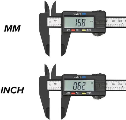 LCD SCREEN DIGITAL CALIPER (6 INCH)