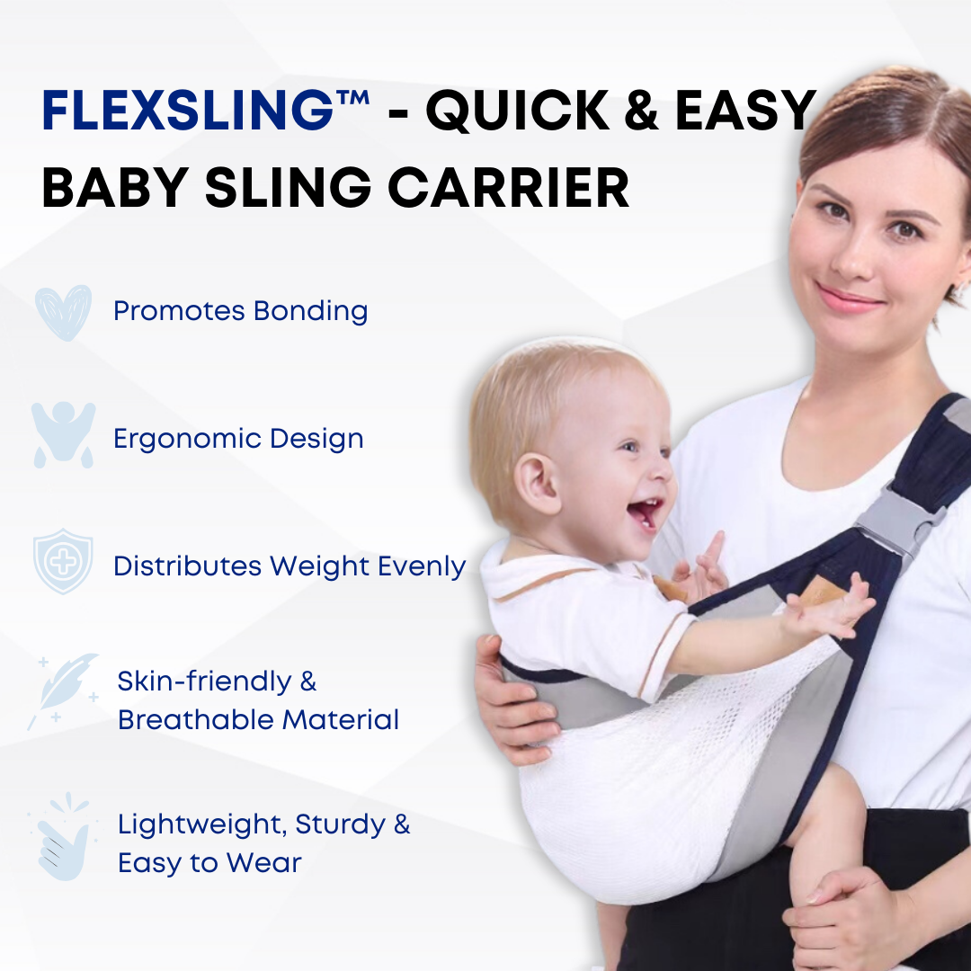 FlexSling™ - Quick & Easy BabySling Carrier