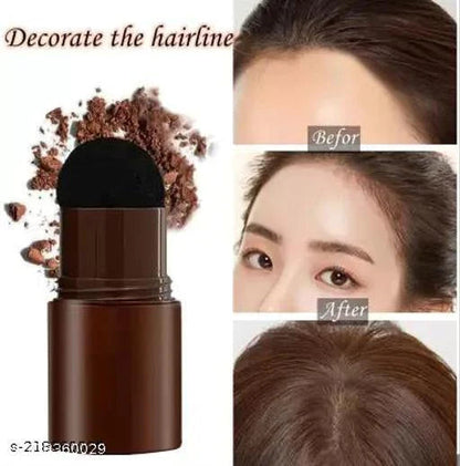 Black & Brown Hair Coloring Sponge with 😍 Eyebrow Shaper & Brush Free 😍 | 🔥 BUY 1 GET 1 FREE 🔥