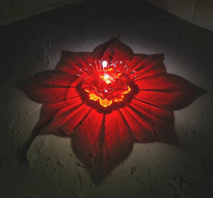 3D Reflection Diya Set