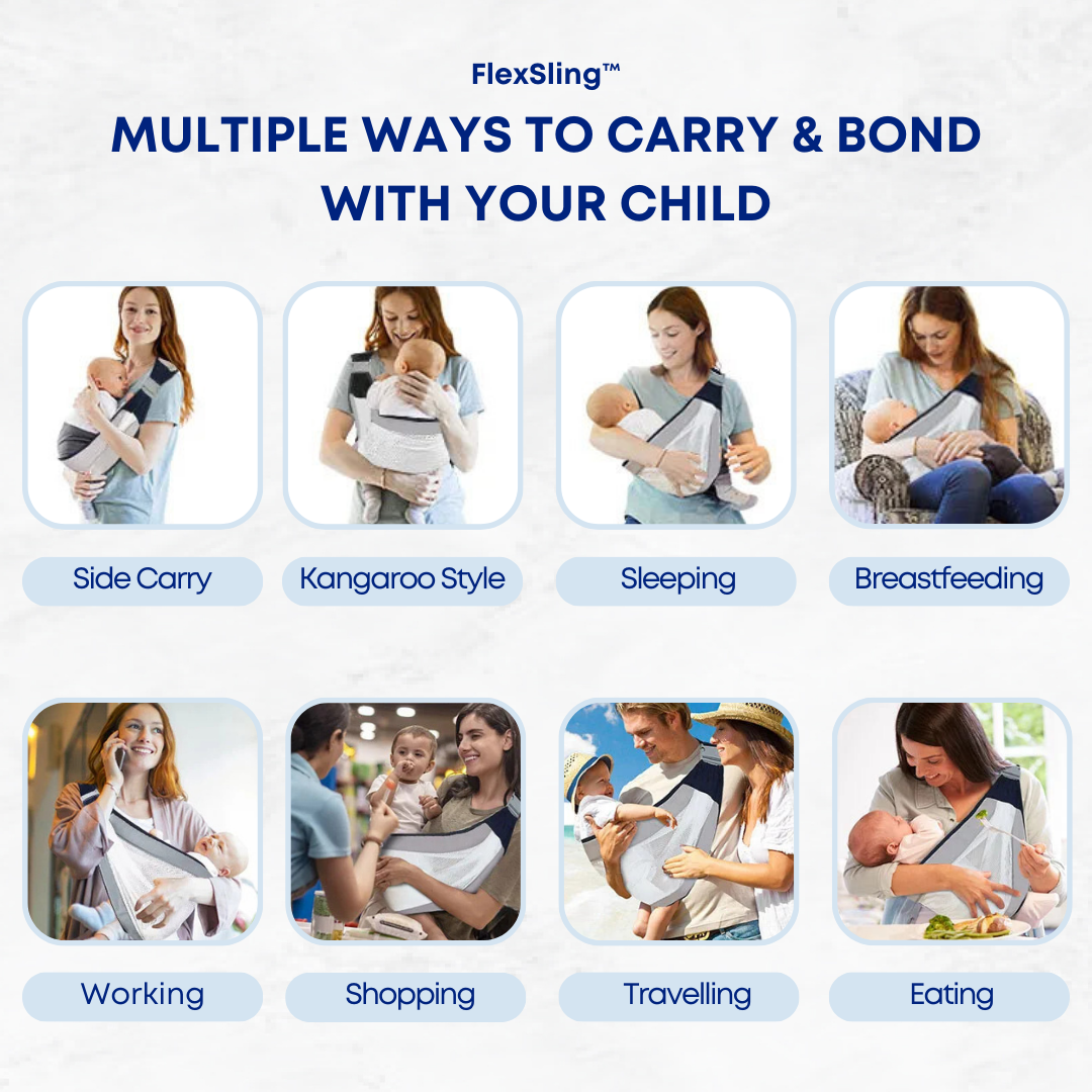 FlexSling™ - Quick & Easy BabySling Carrier